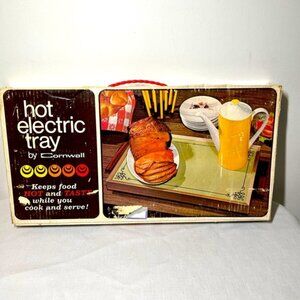 Vintage HOT ELECTRIC TRAYEntertain with fun Design